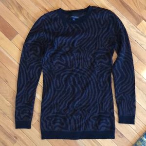Cynthia Rowley Wood Grain Sweater